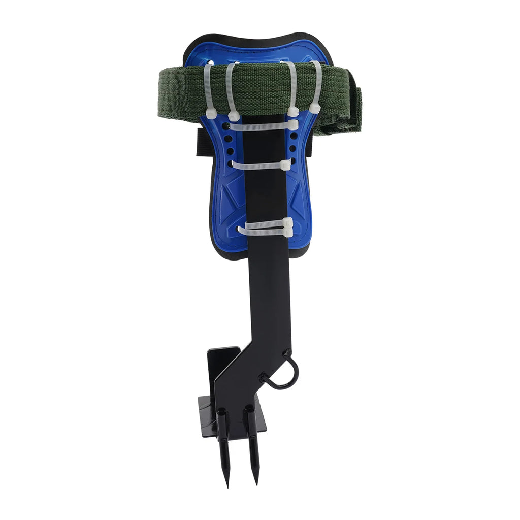 Climbing Spike Set, Tree Climbing Tools with 2 Teeth Anti-Slip Foot Spikes, Adjustable Safety Belt, Rope, Heavy Duty Stainless Steel Spikes, Secure Straps, Arborist Outdoor Gear, For Pruning Hunting Picking