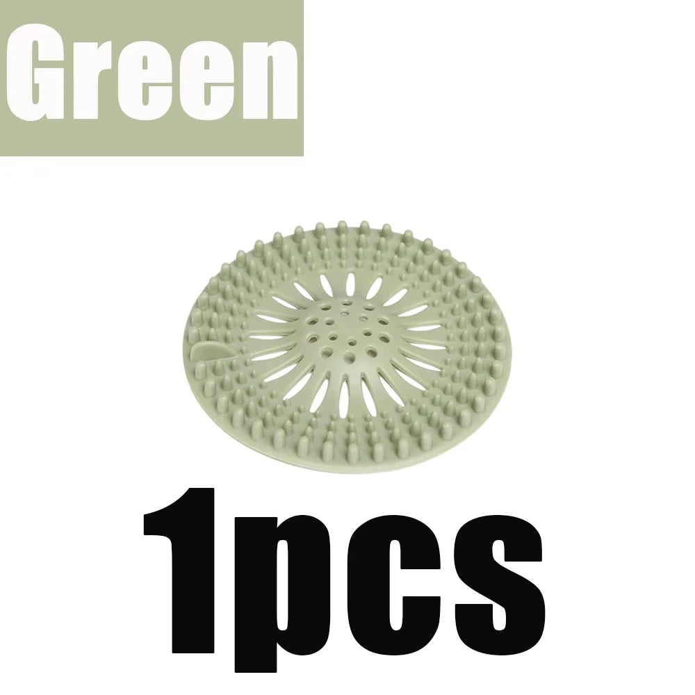 Sink/Tub Hair Trap, Strainer, Deodorizer, Silicone, 1-3 Pieces