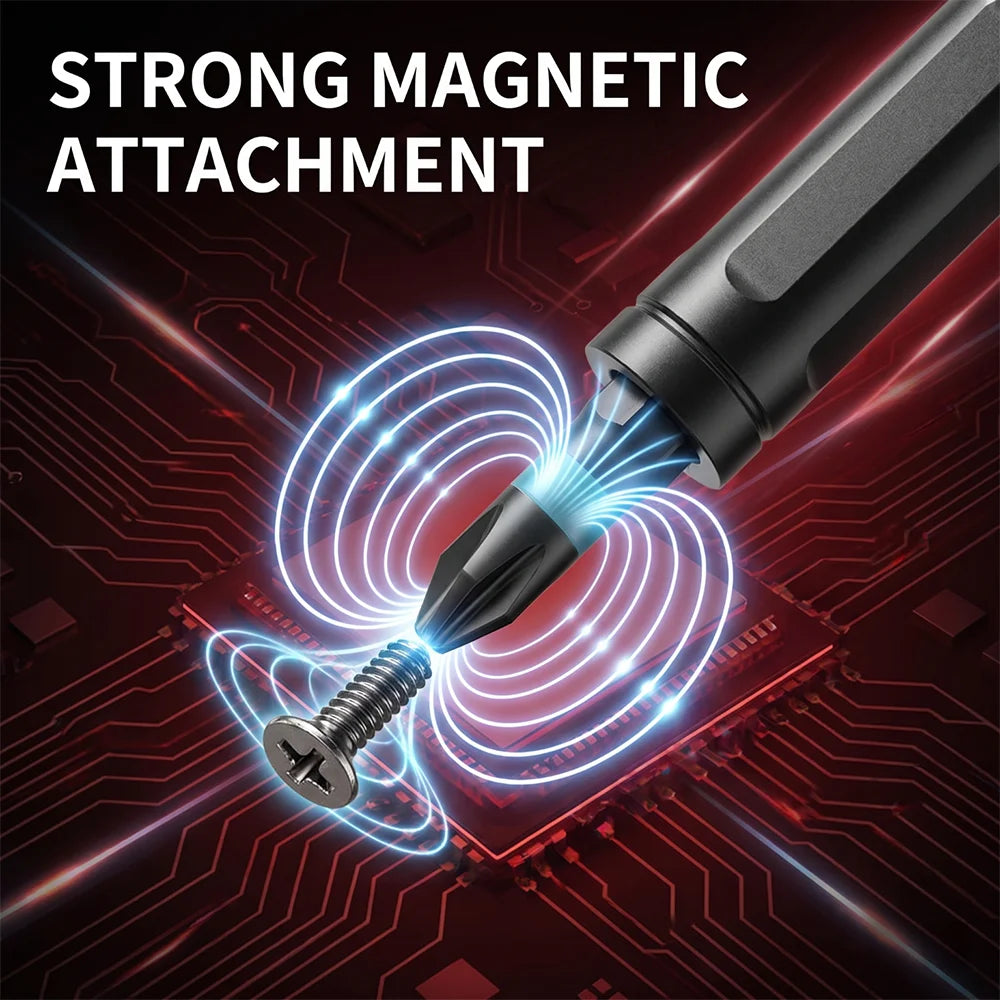 ZENG 24 In 1 Multi-purpose Ratchet Wrench Screwdriver Set Magnetic S2 CRV Bits Modular Interchangeable Handle Portable Storage Box DIY Household Precision Repair Hand Tools Kit