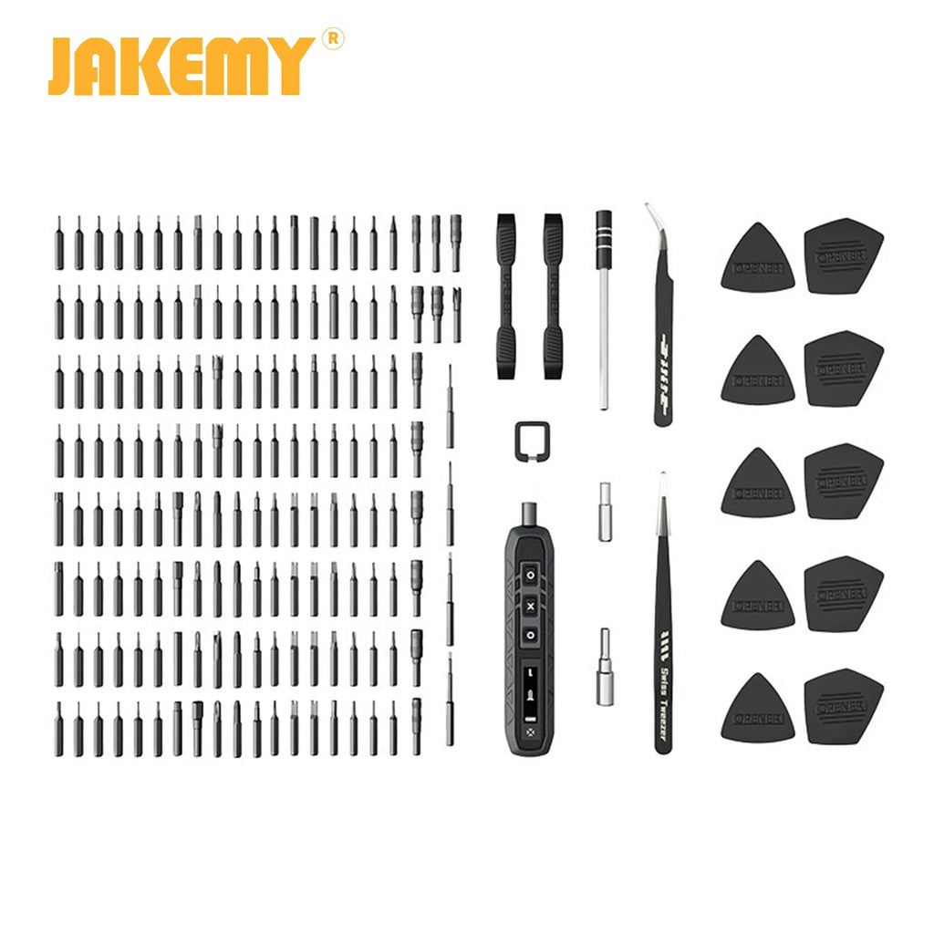 180 In 1 Precision Screwdriver Set with Magnetic Bits, Electric or Manual Version