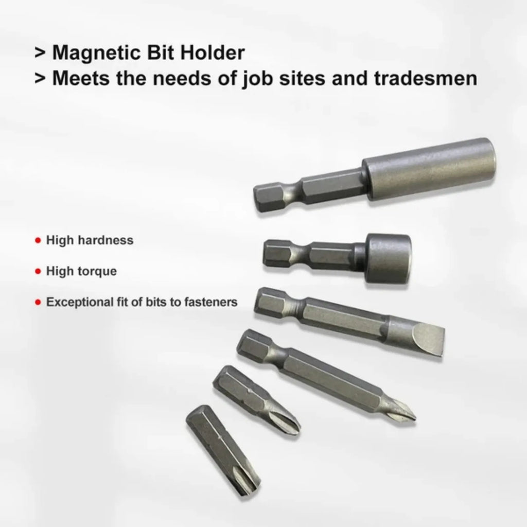 Keega Tools 37 Piece Impact Screwdriver Bit Set Nut Driver Torx, Slotted, Phillips Tool Magnetic Drill Bits