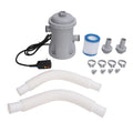 Electric Swimming Pool Filter Pump for Above Ground Pools 330 Gallon Cartridge Pool Filters Pump System