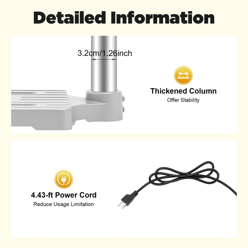 5158A 340W Mini Benchtop Drill Press 3-Speed Bench Wood Metal Hole Drilling Machine for DIY Crafts, Furniture,110V