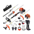 5-in-1 Multi-Functional Trimming Tools, 26cc Gas, Hedge Trimmer, String Trimmer, Edger Pole Saw, Chainsaw, Pruner
