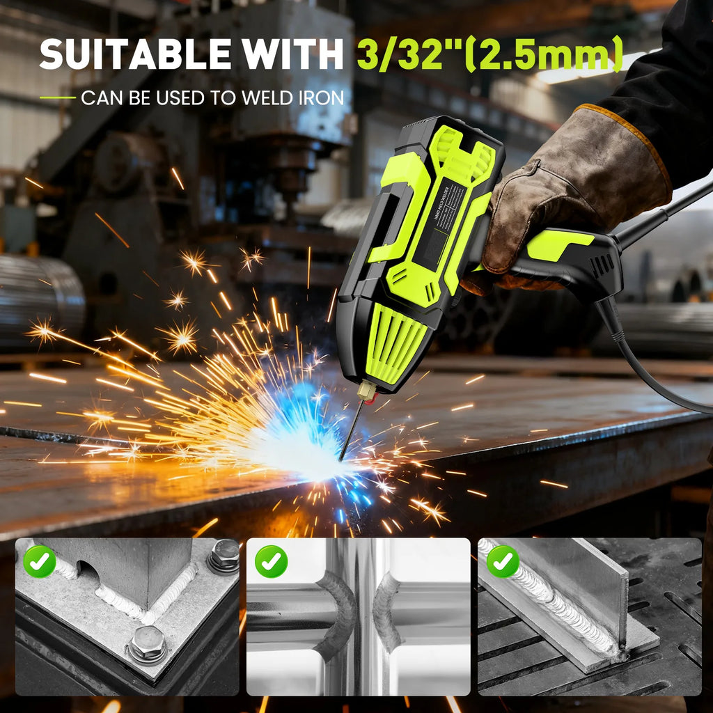 Handheld ARC Welder, Digital Portable Stick Welding Machine 20-200Amp IGBT Inverter