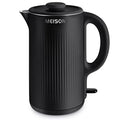 Electric Kettles Stainless Steel for Boiling Water, Double Wall Hot Water Boiler Heater, Cool Touch Electric Teapot, Auto Shut Off