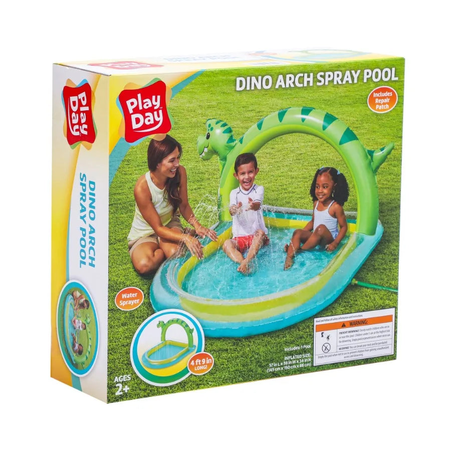 Play Day 57" x 59" Inflatable Arch Kiddie Pool