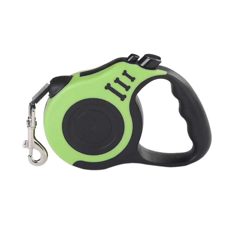3m/5m Dog Leash for Small Dogs/Cats, Automatic/Retractable/Durable Nylon Lead, Puppy Outdoor/Travel/Walking/Hiking Traction Lead