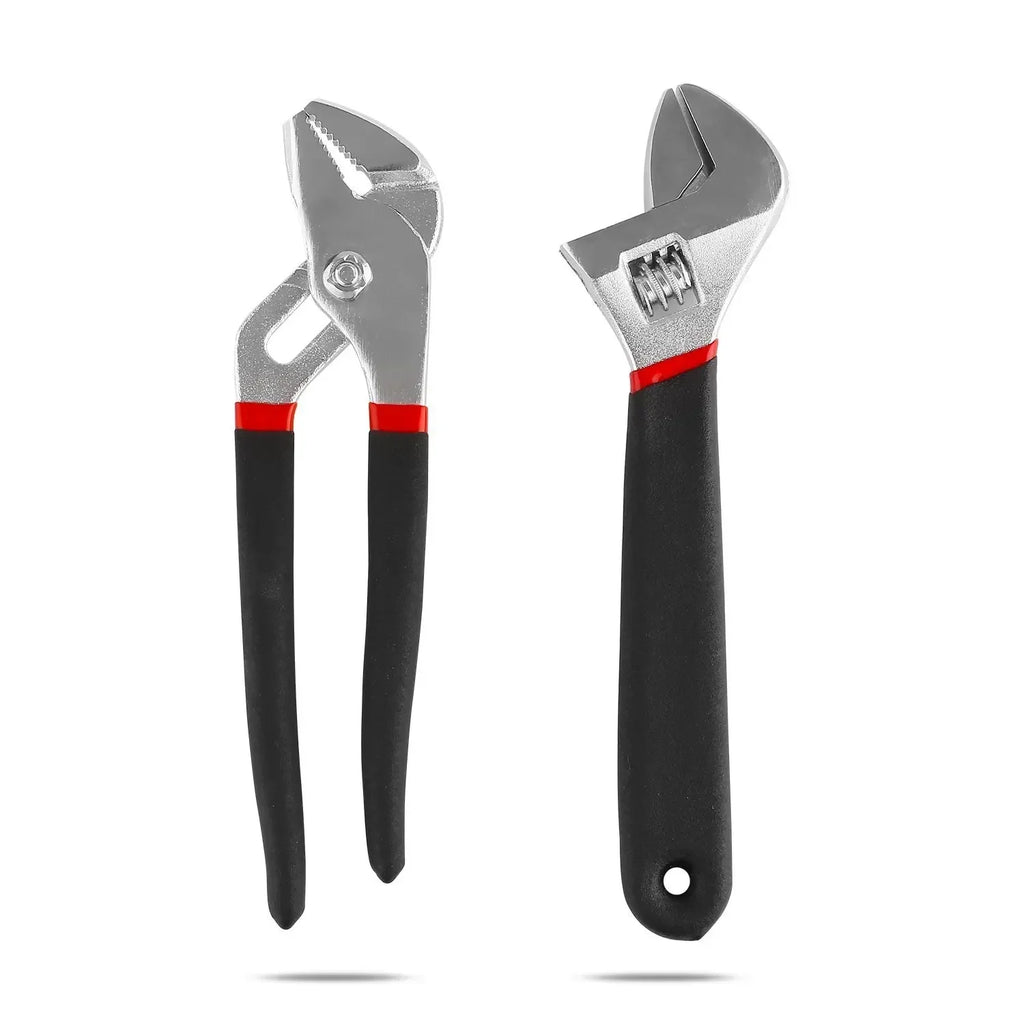 Home Tool Kit Tool Set 95 Pieces Household Hand Tool Kit Auto Repair Tools w/ Portable Toolbox for Homeowner, Diyer, Handyman