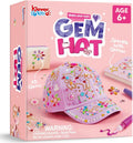 JOYFY Decorate Your Own Baseball Cap with 7 Sheets Gems Stickers, Art & Crafts Fun, Creative DIY Toys for Kids Girls