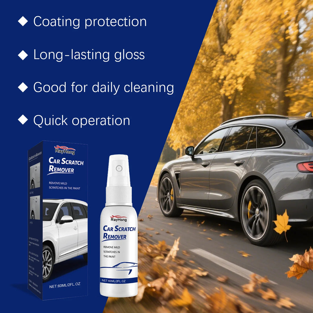 Ray Hong Car Scratch Care Spray Paint Surface Polishing Brightener Coating Agent Auto Cleaning Care