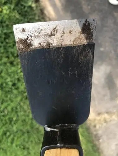 Heavy Duty Carbon Steel Hoe Cultivator Hand Tiller - Rust Proof Blade, Ergo Grip Handle for Loosening Soil, Weeding, Digging