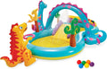 11' x 7.5' x 44" Dinoland Play Center Kiddie Inflatable Outdoor Swimming Pool