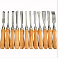 SucceBuy 12PCS Wood Carving Hand Chisel Set, Lathe Knife DIY Turning, Woodworking Professional Gouges, Woodcraft Carpentry Tools