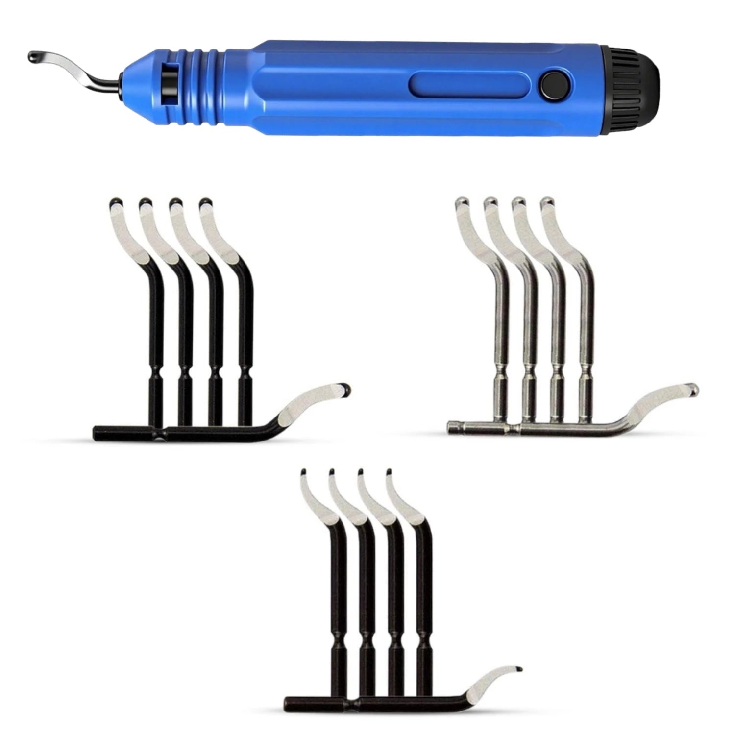 Deburring Tool with High Speed Steel Swivel Blade Burr Removal Reamer Works on Metal Resin PVC Pipes Copper Plastic 3D Printing