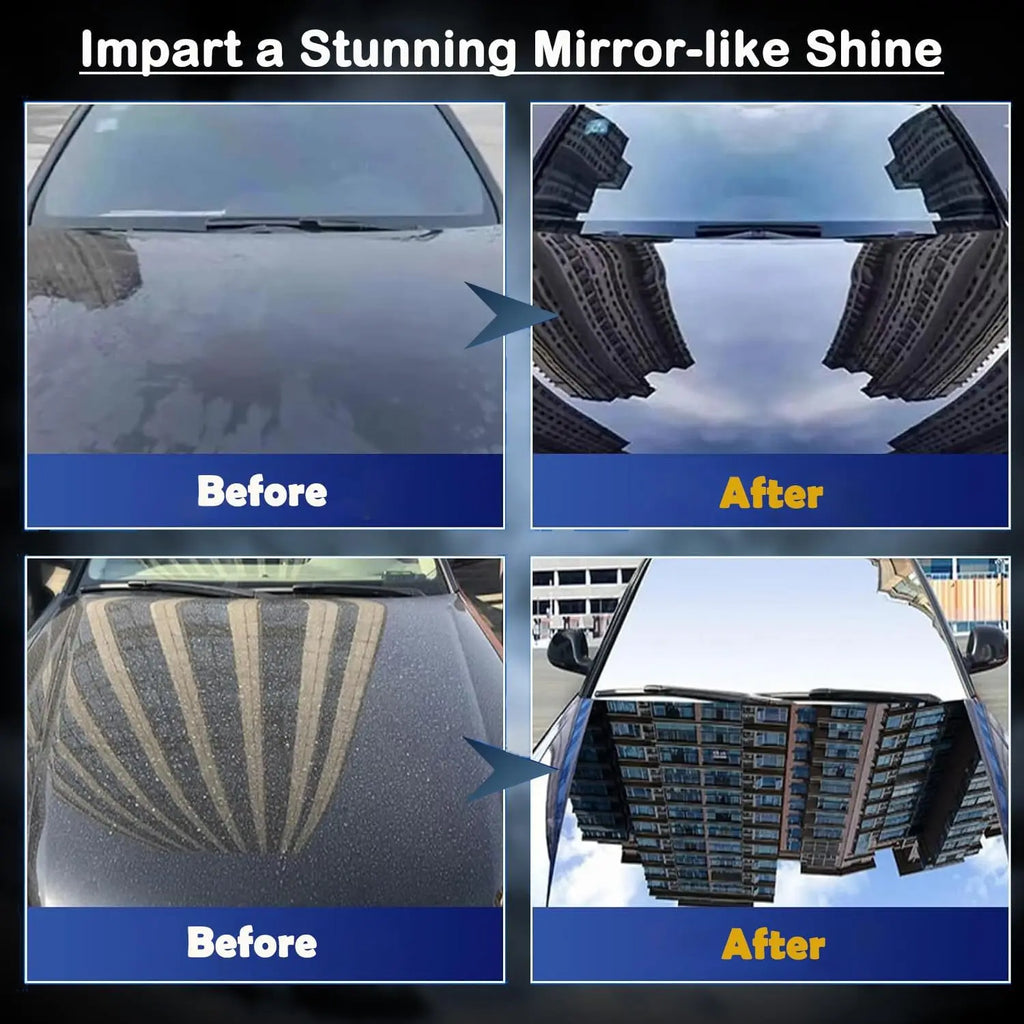 120ML New Car Multifunctional Quick Effect Coating Agent Spray 3 in 1 High Protection Quickly Coat Car Wax Auto Scratch Wax Polish Spray Waterless Wash