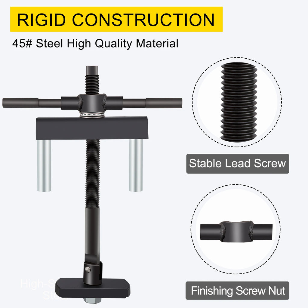VEVOR Model: K05T Manual Hydraulic Cylinder Liner Puller Kit #45 Steel, 7 Pull Plates, 2 Branch Pipes Apply for Single Cylinder Diesel Engine