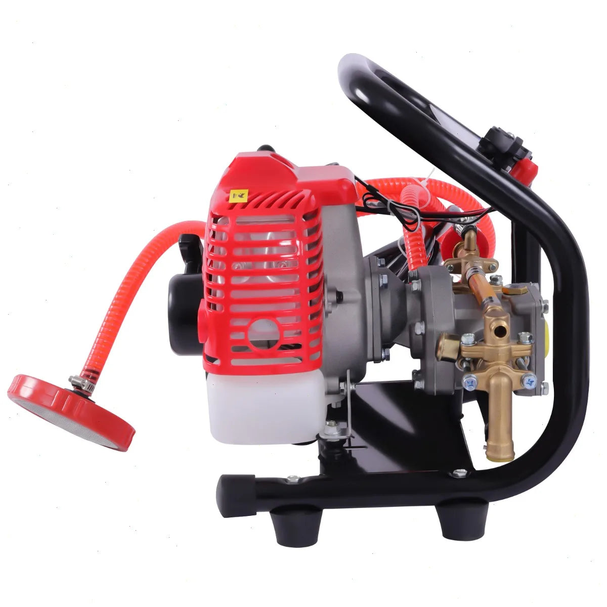 Bymaocar High Pressure Sprayer, Portable Sprayers, Two-Stroke Engine, Garden Agricultural Spraying, Car Washing, Orchard, Adjustable Nozzle, Powerful Durable Performance, Easy Start Machine, Handheld