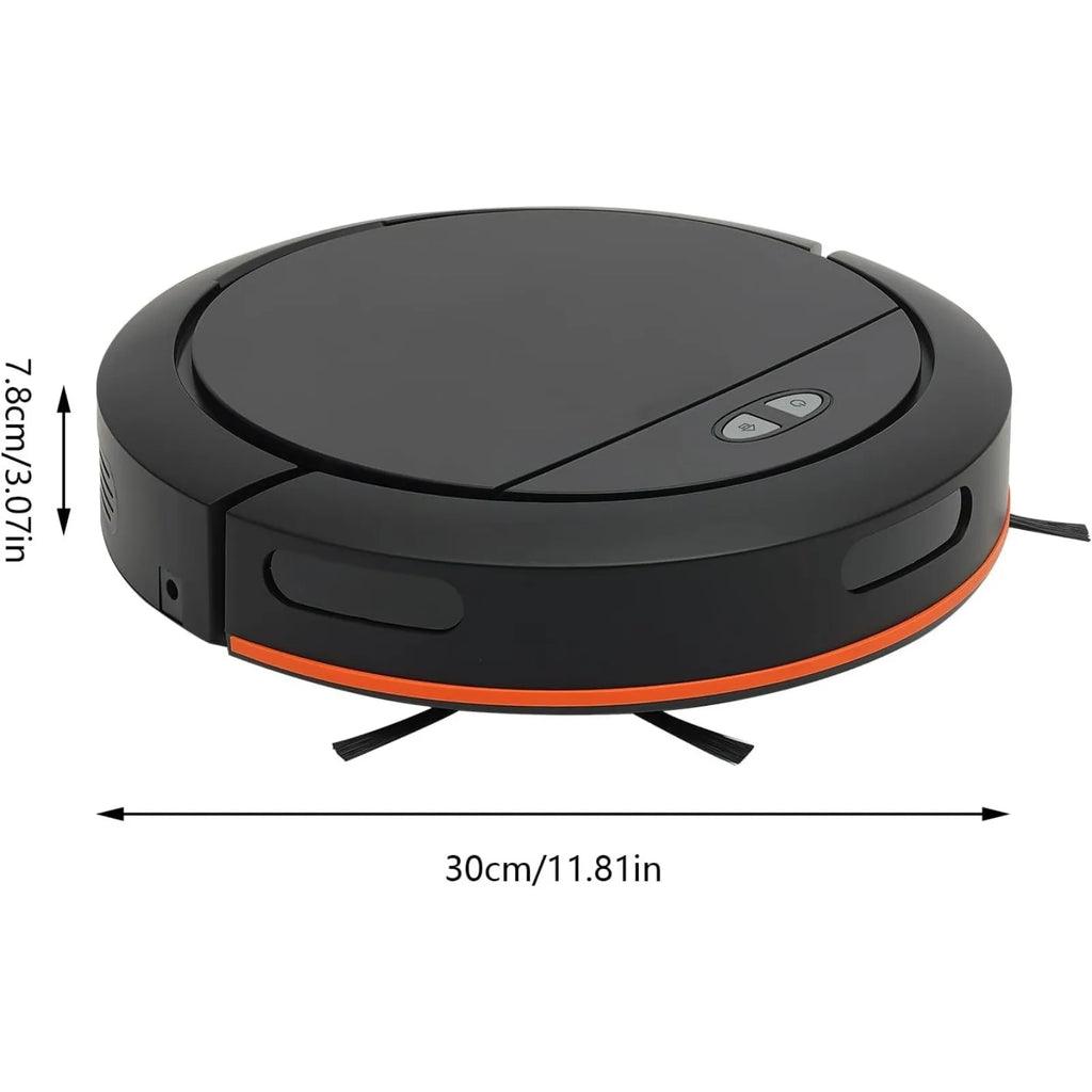 1500mAh 3-in-1 Robot Vacuum Cleaner (Sweep/Mop/Vacuum) - 2700Pa Suction, 120 Mins Run, Self-Charging, APP/Push Control
