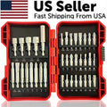 Keega Tools 37 Piece Impact Screwdriver Bit Set Nut Driver Torx, Slotted, Phillips Tool Magnetic Drill Bits