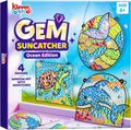 JOYFY 4PCS Window Art, 2-in-1 Gems and Gels Suncatcher, Diamond and Gels Arts & Crafts,
