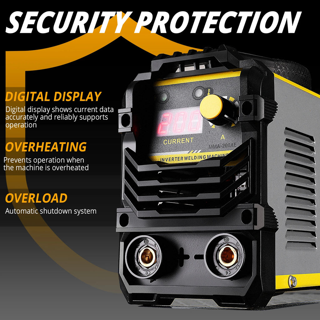 DEKO MMA Series 5.8KVA Inverter Arc Electric Welding Machine 110V MMA Welder for DIY Welding Working and Electric Working