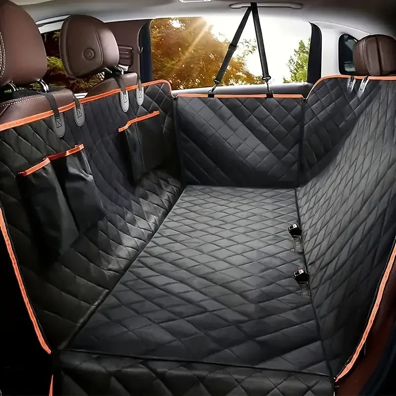 Dog Car Seat Cover, 100% Waterproof Seat Cover, Hammock For Pets, Scratch Proof, Nonslip, Durable. Soft Back Seat Cover for Dogs.
