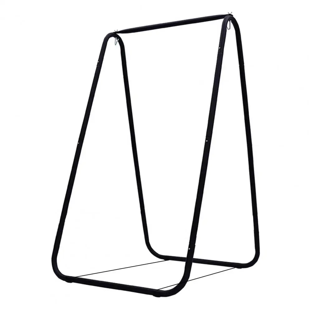 A-shaped Heavy Duty Hammock Chair Stand, Steel Frame for Indoor/Outdoor Swing Seat