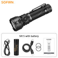 LED Flashlight, 4500 Lumens, USB C Rechargeable, Magnetic Base