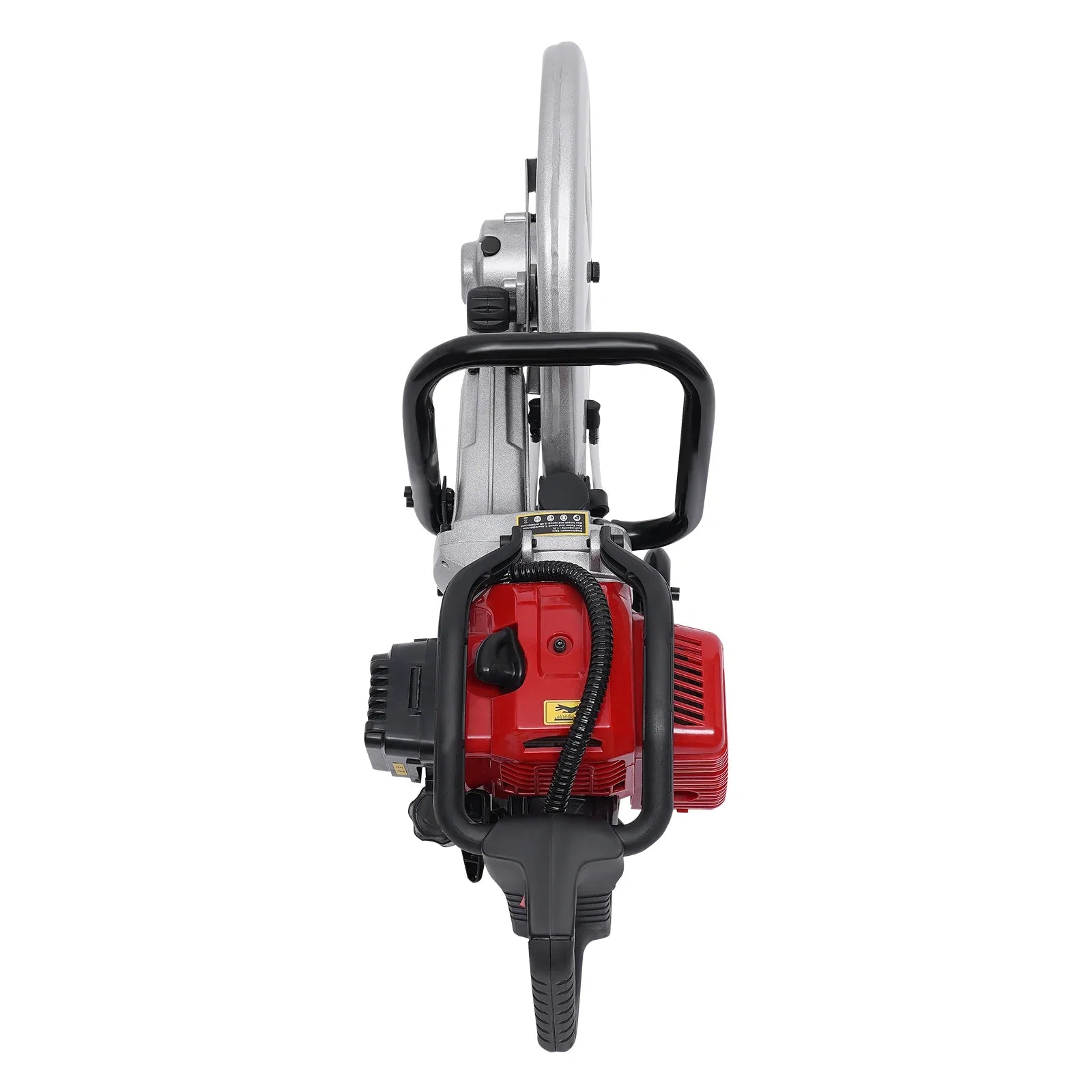 Bepritm 52CC Gas-Powered Concrete Cutting Saw, 1400W High Torque Demo Saw with 350mm Blade 4in Max Cut Depth, 2-Stroke Wet Saws Cutter for Granite, Brick, Reinforced Concrete