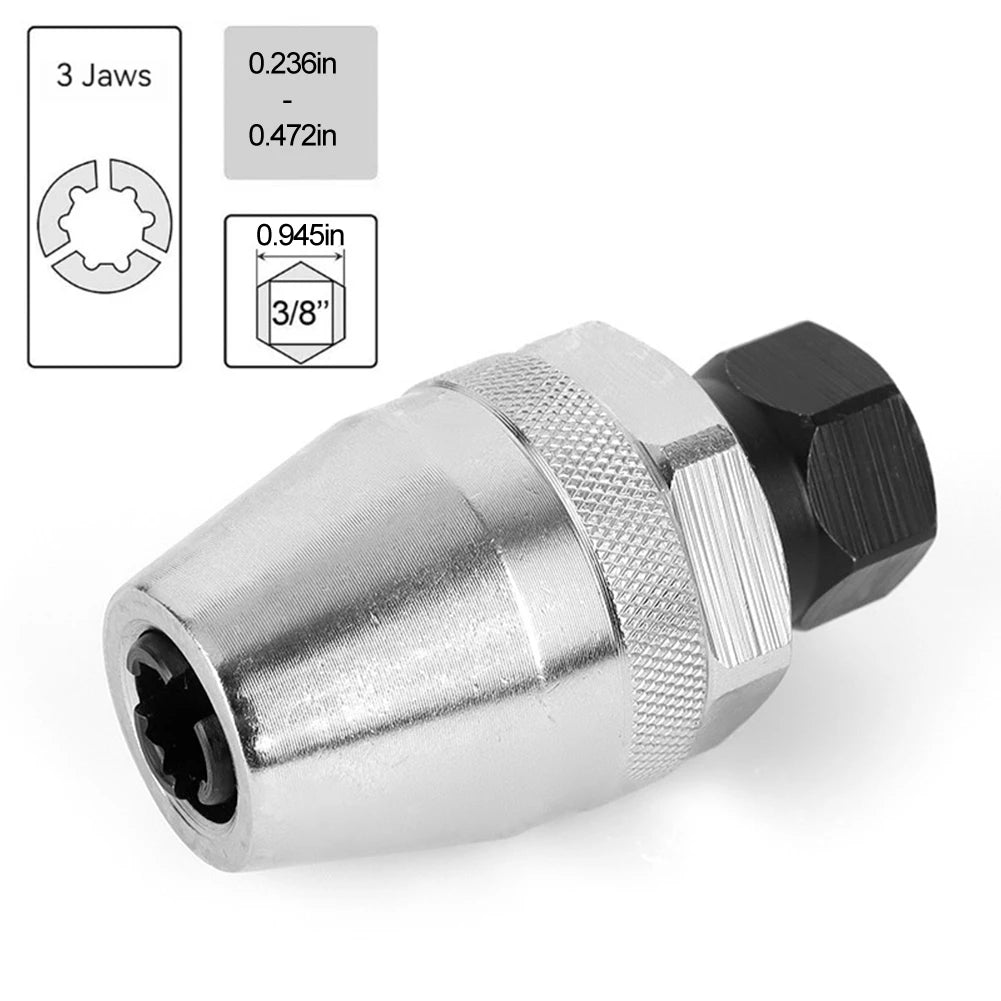 Aliilee Broken Bolt Remover Damaged Bolt and Stud Extractor Tool Bolt Head Socket Remover for Rounded Off Painted and Rusted Tight Bolts