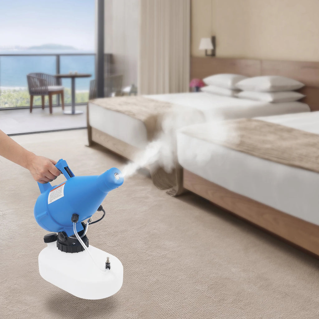 Blue Single‑Nozzle 4.5L Handheld Electric Sprayer, Portable Electric Sprayer with 8‑10m Spray Range