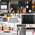160-Piece Professional Leather Craft Tool Kit, with Storage Bag, for Stamping, Sewing, Carving, Cutting & Punching