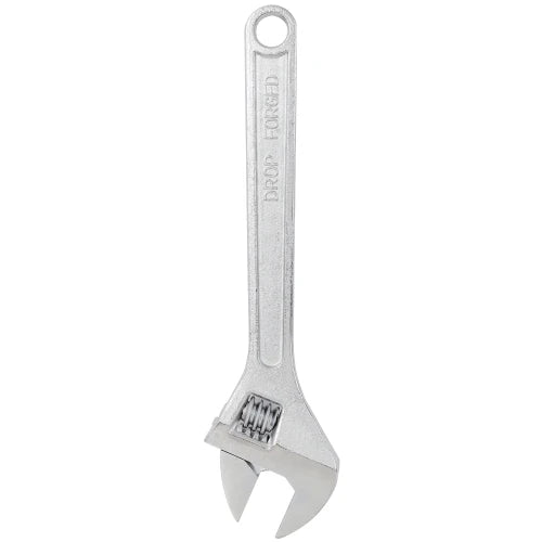 18 Inch Adjustable Wrench Wide Jaw Spanner 2 Inch Jaw Opening Long Handle Tool for Plumbing Auto Repair Nuts Bolts Fasteners