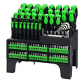 118pcs Screwdriver Set, Magnetic, Plastic Holder