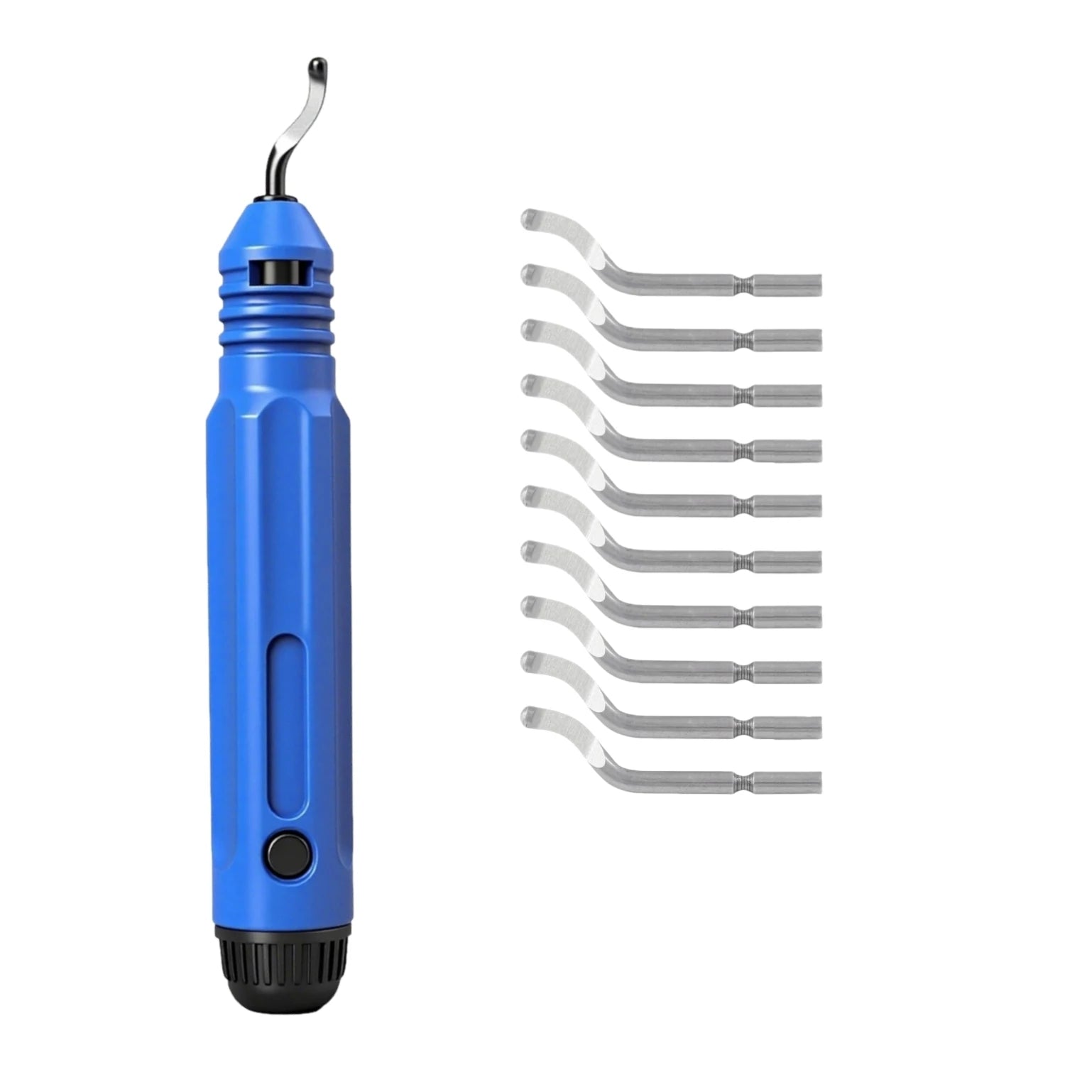 Deburring Tool with High Speed Steel Swivel Blade Burr Removal Reamer Works on Metal Resin PVC Pipes Copper Plastic 3D Printing