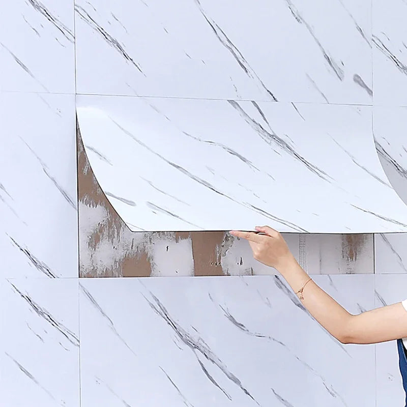 Peel And Stick Wall Tiles, 30cm x60cm, Waterproof, PVC, 10/20 Pieces