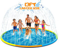 Kiddie Sprinkler Pool, Splash Pad, PVC Material, 13ft, Foldable, Summer, Blue