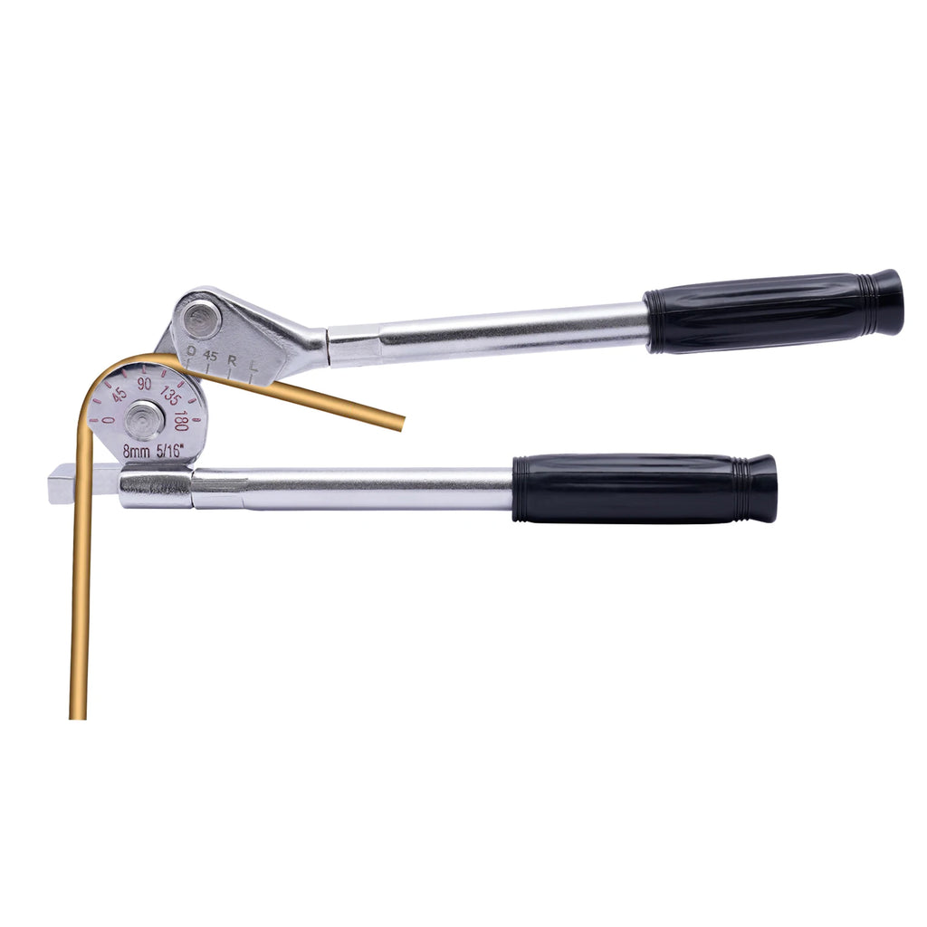 Siver 3/4'' Manual Tube Pipe Bender 180° Plumbing Tools For Steel Copper And Aluminum Used In Many Fields