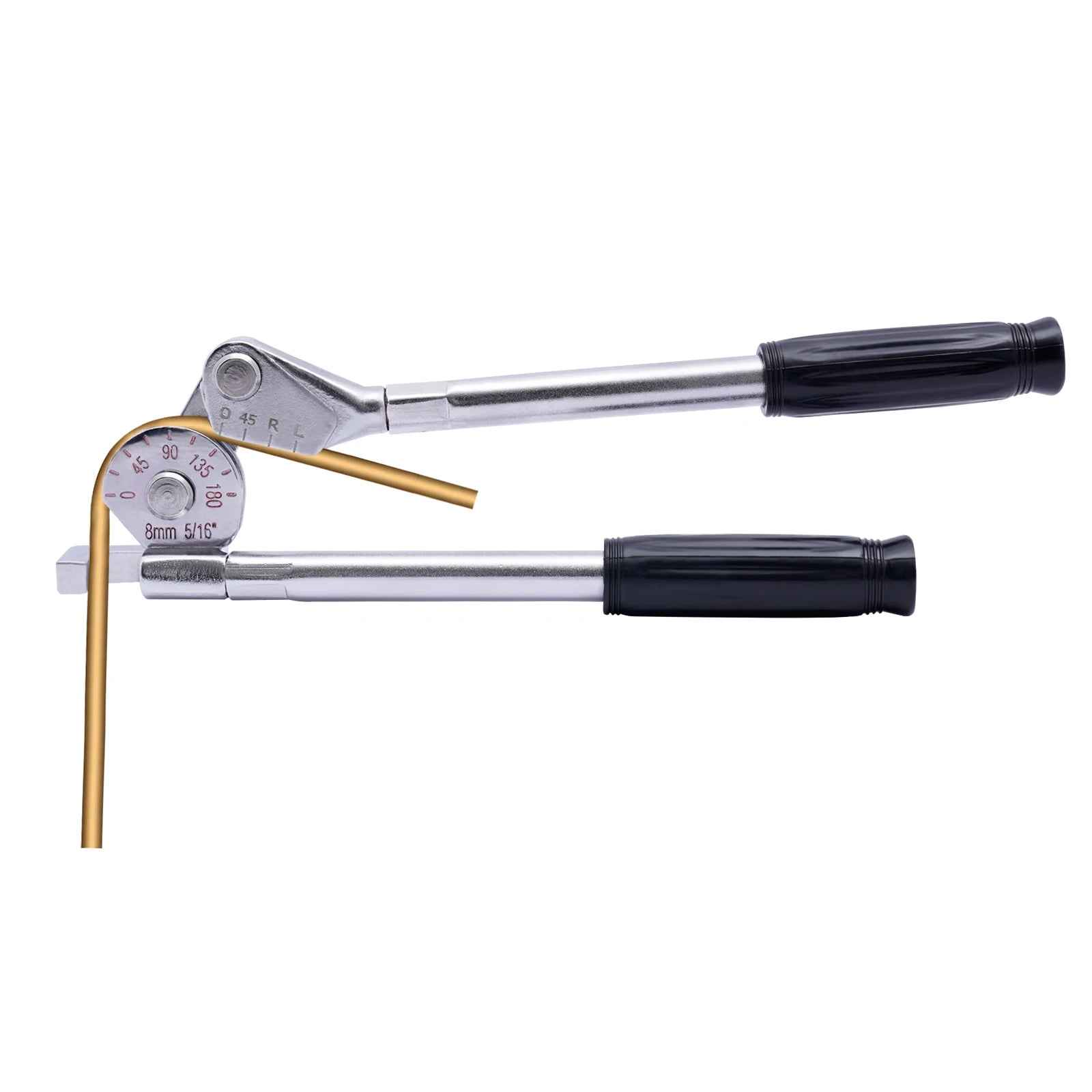 Siver 3/4'' Manual Tube Pipe Bender 180° Plumbing Tools For Steel Copper And Aluminum Used In Many Fields