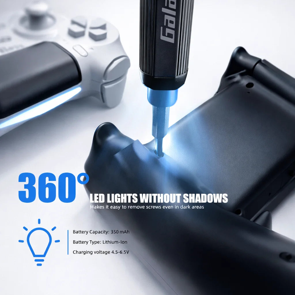 68 in 1 Mini Electric Screwdriver, Precision Electric Screwdriver Set with Magnetic Bits, Rechargeable Portable Screwdrivers