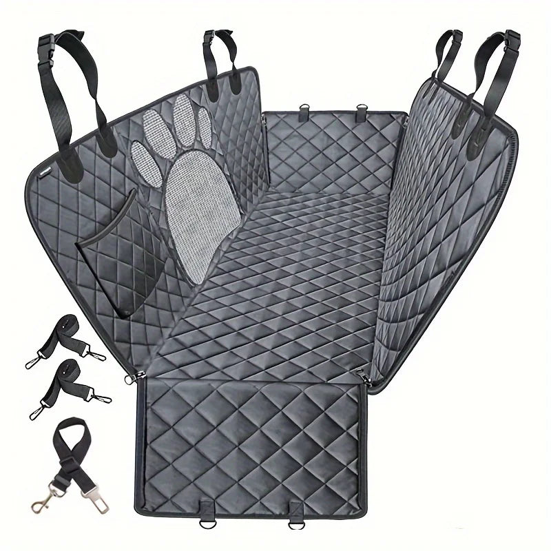Car Seats Cover For Pets, Heavy Duty Hammock, Scratch Resistant, Anti Slip, Durable Soft Pet Seat Cover for Cars,