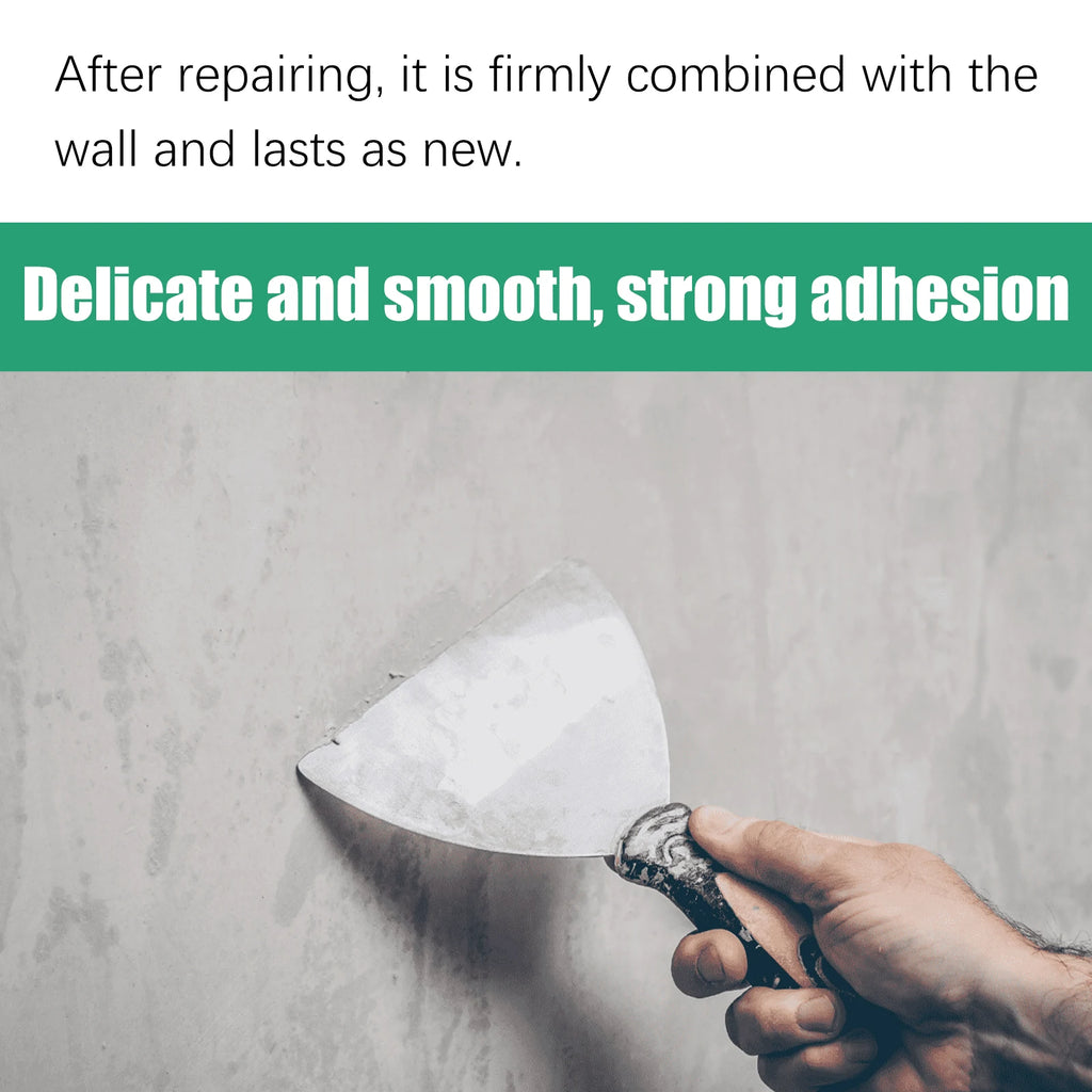 Jue-Fish Wall Repair Paste, Covering Stain Repair Agent Wall Paint Off Moisture Proof Wall Paint Crack Repair Plaster