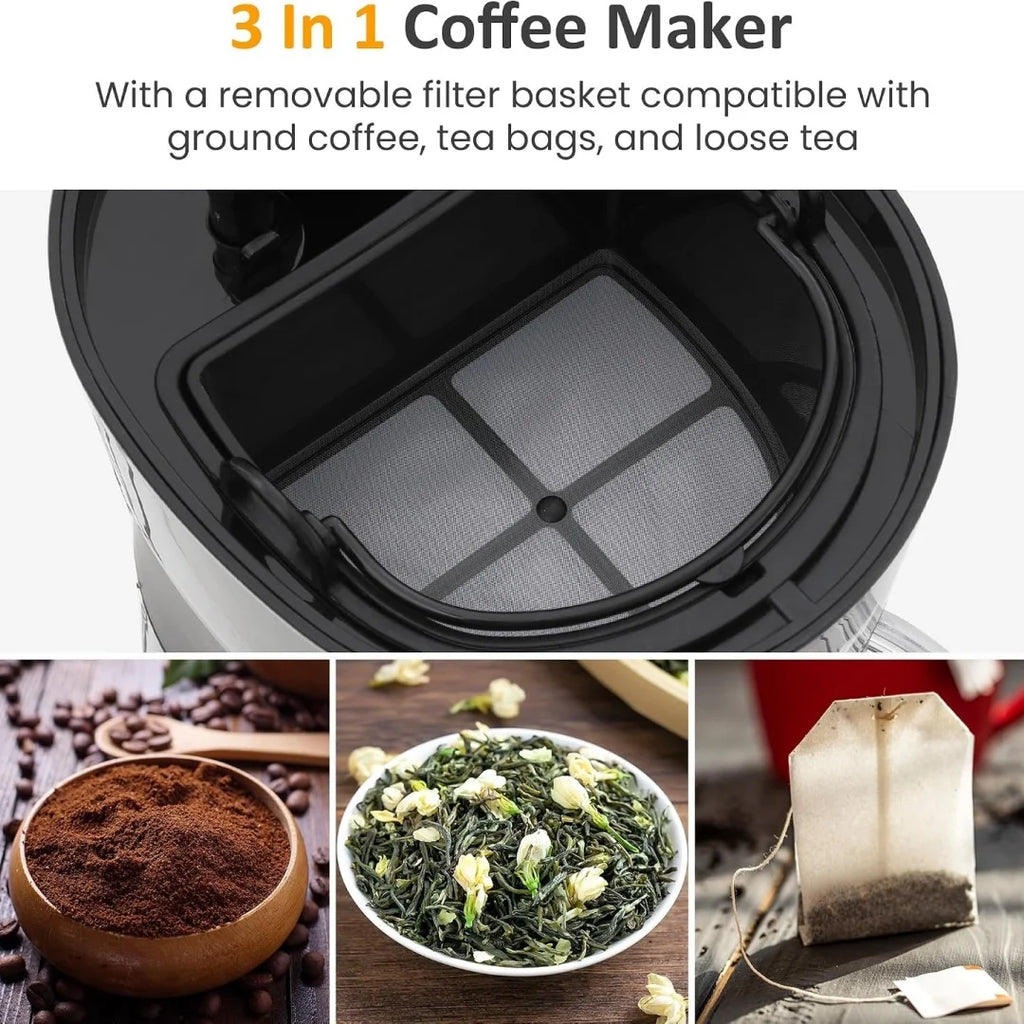 Sunvivi Portable Cold Brew Coffee Maker, Quick Iced Coffee & Tea Machine with Adjustable Concentration, Double Wall Tritan Cup, for Home Office Dorm RV,  Model Number: T6051P583089