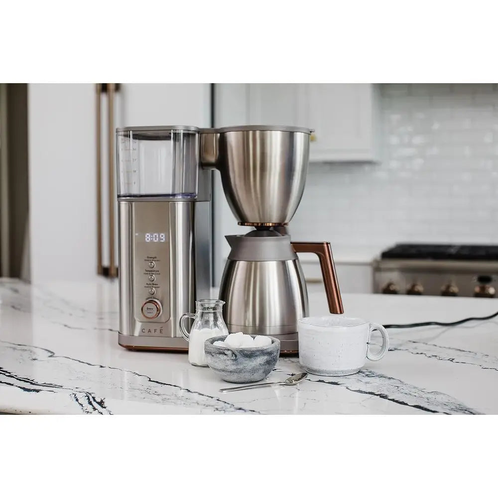 Specialty Drip Coffee Maker | 10-Cup Insulated Thermal Carafe | WiFi Enabled Voice-to-Brew Technology | Barista-Quality Brew