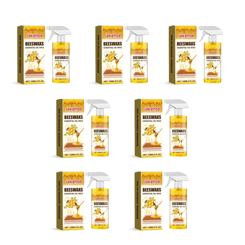 Wood Care Beeswax Spray, Waterproof Multipurpose Wear Resistant, Wood Floors, Chairs, Cabinets, Furniture