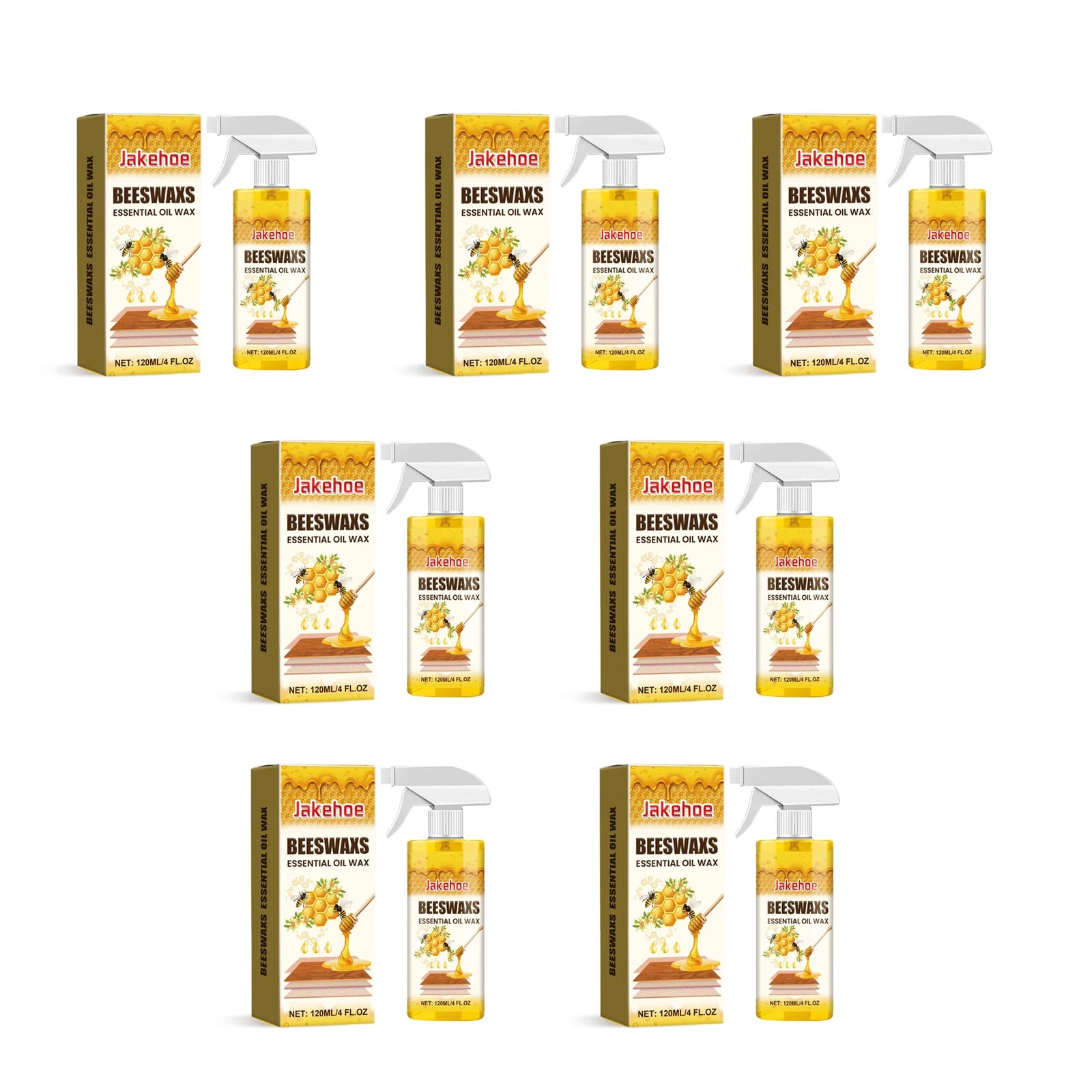 Wood Care Beeswax Spray, Waterproof Multipurpose Wear Resistant, Wood Floors, Chairs, Cabinets, Furniture