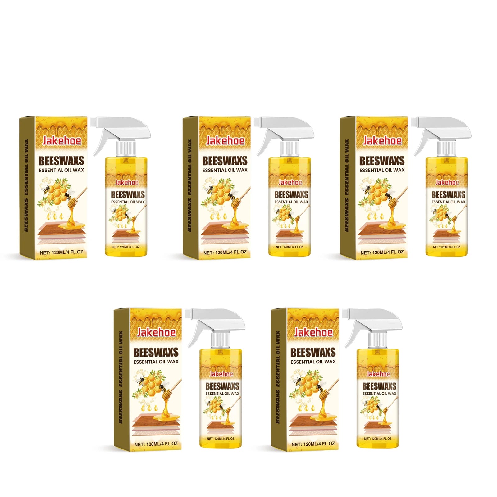 Wood Care Beeswax Spray, Waterproof Multipurpose Wear Resistant, Wood Floors, Chairs, Cabinets, Furniture