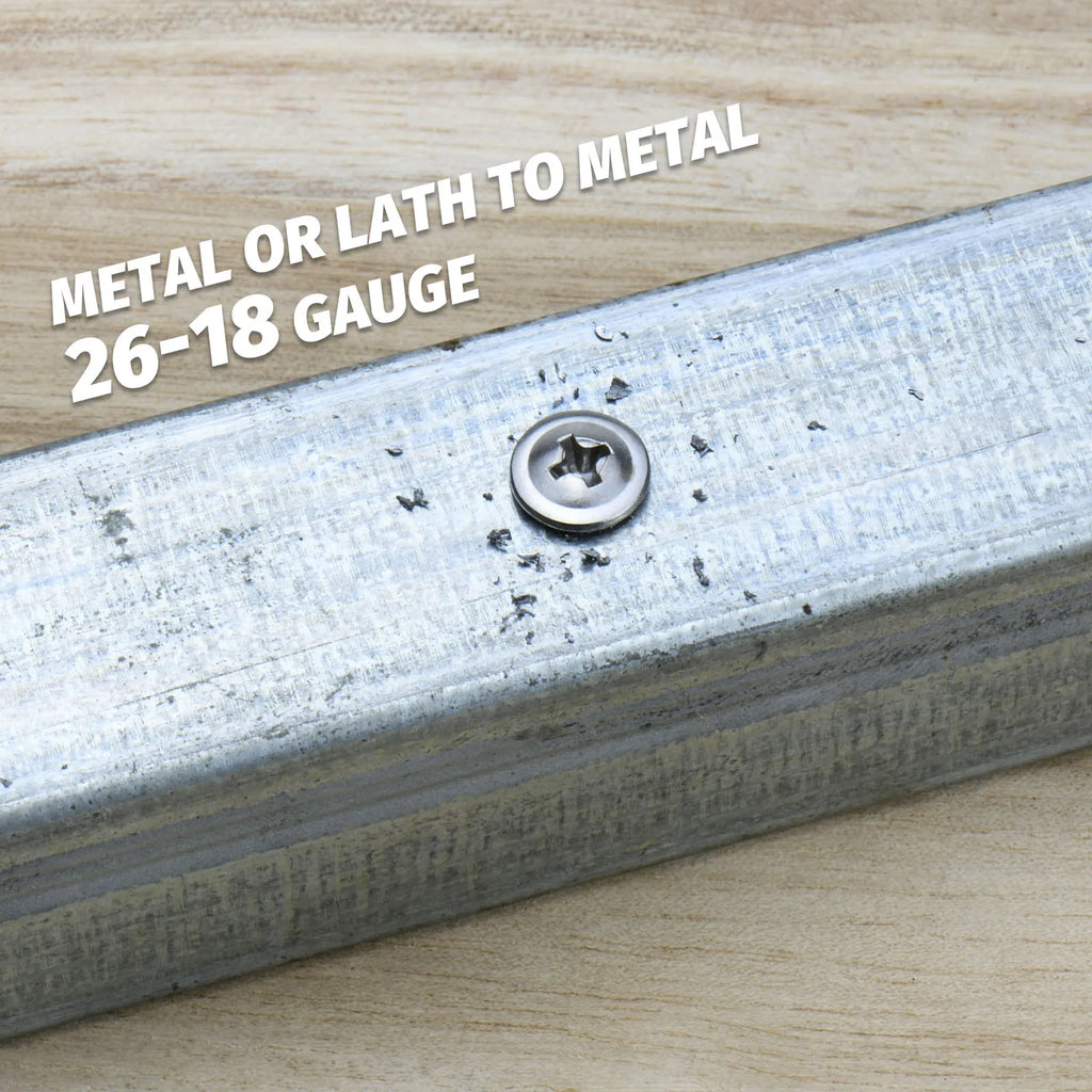 #8 Self Drilling Sheet Metal Screws, 410 Stainless Steel Self Tapping Screws, Phillips Truss Head Lath Screws