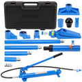 HobbyLane 12 Ton Hydraulic Porta Power Kit 26455 lbs Heavy Duty Frame Repair Jack Set With 4.6ft Hose For Auto Body Car Truck Bending Lift